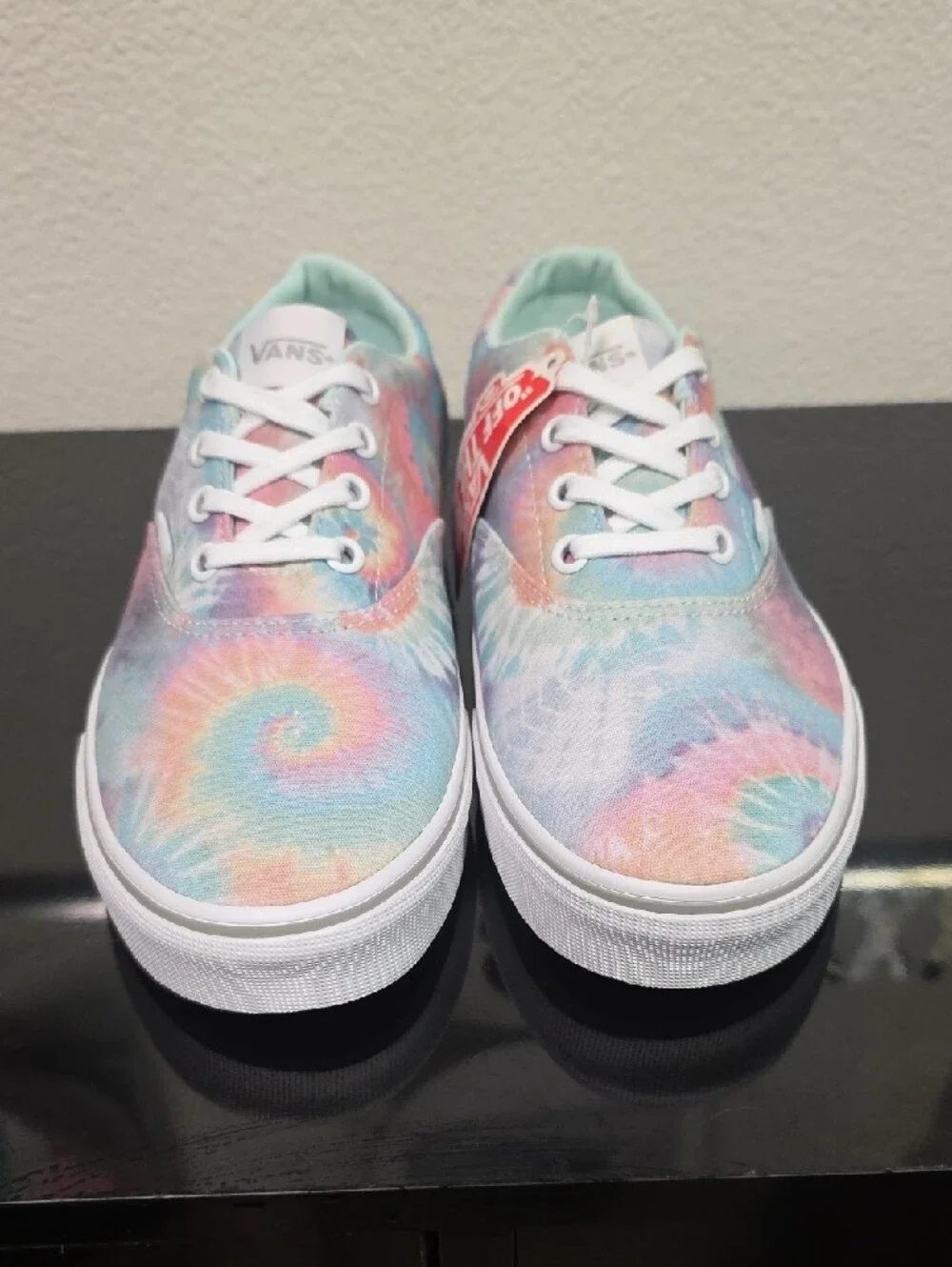 Vans Authentic Pastel Tie Dye Pink Blue Mint Women’s 8 Men's 6.5